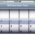 【Objective-C】iPhoneアプリ開発：UIPickerView 初期値